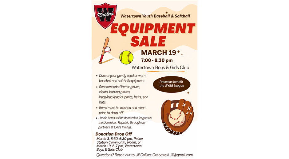 Equipment Sale